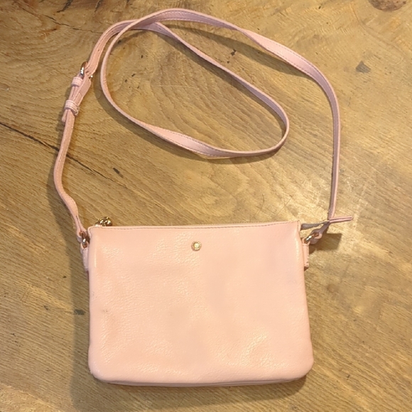 LC Lauren Conrad Soft Pink Crossbody Bag - Picture 1 of 11
